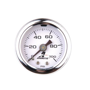Fuel pressure gauge Aeromotive 0-100psi, 1/8 NPT ARE 15633