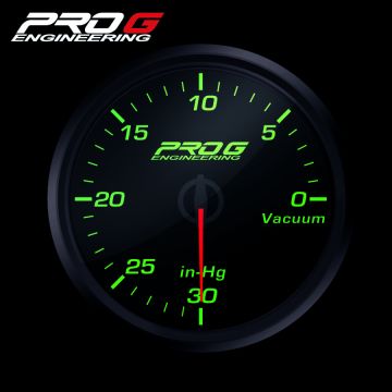 Wskaźnik Pro G Race Series RC, Podciśnienia GREEN 52mm