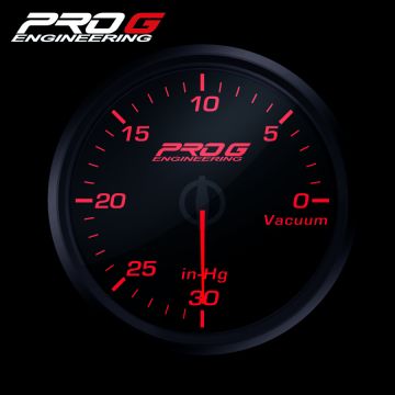 Wskaźnik Pro G Race Series RC, Podciśnienia RED 52mm