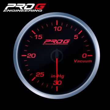 Wskaźnik Pro G Race Series RS, Podciśnienia RED 60mm