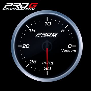 Wskaźnik Pro G Race Series RS, Podciśnienia WHITE 52mm