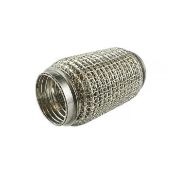 Reinforced exhaust flexible connector 51mm lenght 100mm