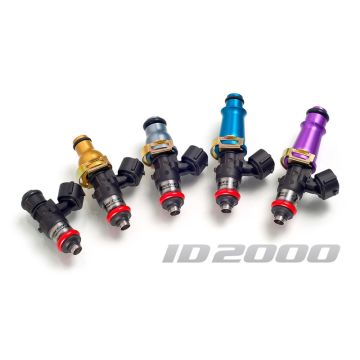 Zestaw 4 wtryskiwaczy paliwa Injector Dynamics 2000cc/min, Mazda Miata MX-5 1.6l 1.8l 90-05 / Miata MX-5 Mazdaspeed 1.8 Turbo 94-05 60mm / 11mm (blue)