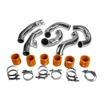 Nissan R35 GT-R intercooler piping kit Orange