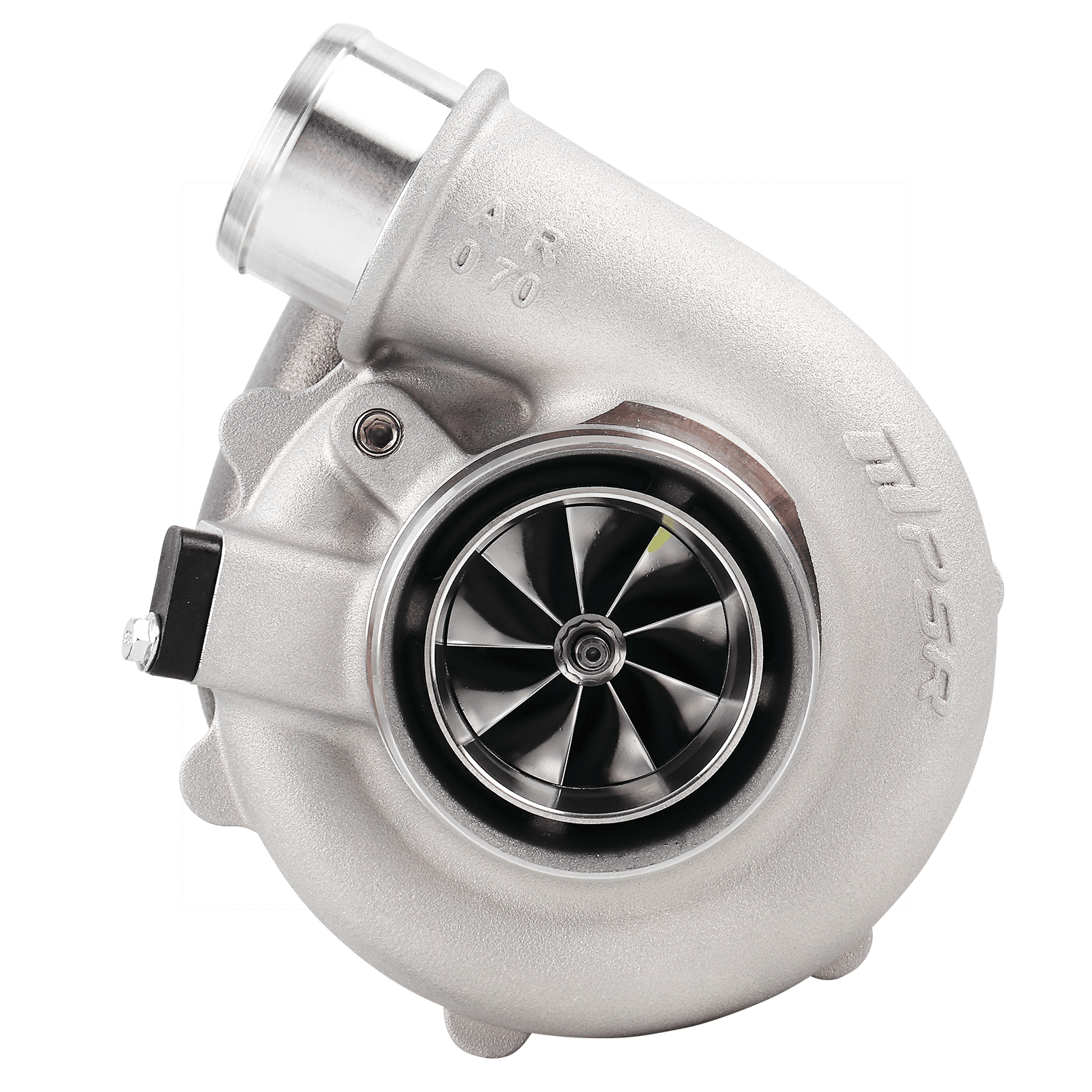 Turbocharger Pulsar PSR PTG 4849G Reverse 550HP .72 2.5" V-Band Inlet 3" V-Band Outlet  Ball Bearing
