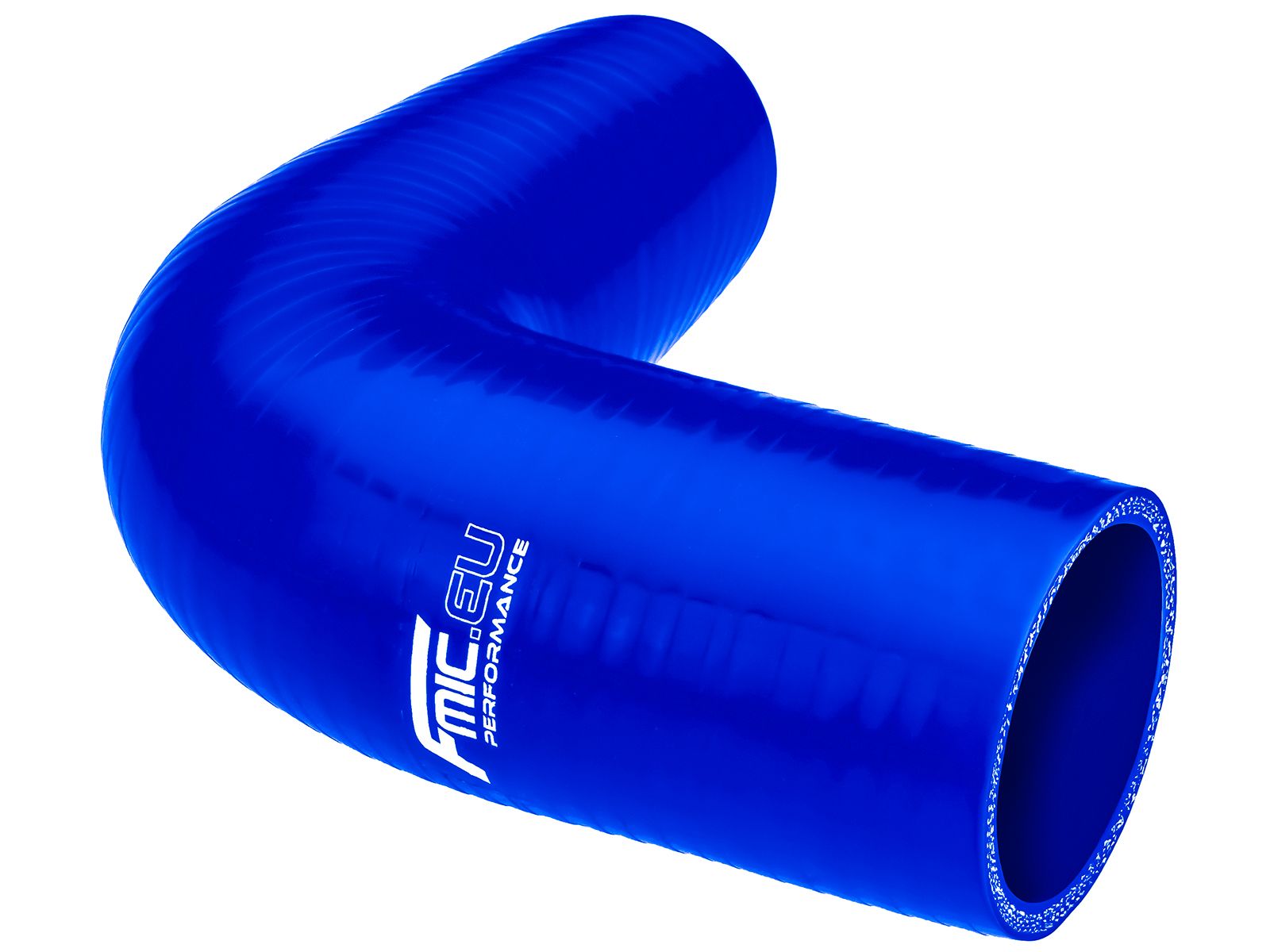 Silicone elbow 90' 63mm Blue