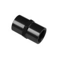 1/2 NPT to 1/2 NPT Straight Female Coupler Union Bush Oil Hose Fitting Adapter Black