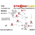 106187A: Rear suspension bush kit SPORT Mazda MX-5 IV (15-) ND / Fiat 124 Spider II (16-20)