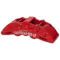 Wilwood 120-14863 SX6R Radial Mount Caliper Right 6 Pistons Red