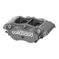 Wilwood 120-15567-SI Billet Narrow Dynalite Universal Radial Mount Caliper 4 Pistons