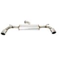 Sport muffler exhaust for VOLKSWAGEN Golf VII GTI LOOK 2012-2019 HATCHBACK 1,4 TSI 90/103kW stainless steel