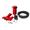 Catch Can Öl Auffangbehälter Kit RTMG Performance für 1.8 / 2.0 TSI - Rot 17mm