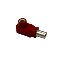 Ecumaster Connector RL00801-35RE; 8.0MM; RADLOK-35MM; Red