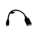 Ecumaster Kabel AA0035 OTG USB 2.0 USB A Buchse USB B Mikrostecker 0,2m schwarz