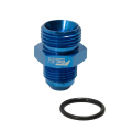AN10 ORB Male To AN8 Male JIC Hose Fitting Adapter Blue