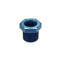 3/4 NPT Male to 1/8 NPT Female Reducer Pipe Bushing Hose Fitting Adapter Blue