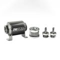 DeatschWerks In-Line Fuel Filter Kit 5/16 In Barb 5 Micron 70mm