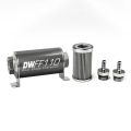 DeatchWerks Leitungs-Kraftstofffilter-Kit 5/16IN 100 Micron 110mm