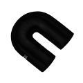 Silicone elbow 180' 38mm Black