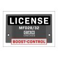 CANchecked Lizenz MFD28/32 Boost Control