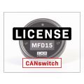 CANchecked Lizenz CANswitch für MFD15 