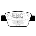 DP1381 Bremsbeläge ULTIMAX2 EBC Brakes für Alfa Romeo Fiat Bravo Multipla Stilo Stilo Multiwagon Lancia Delta MAHINDRA XUV500 FWD MiTo XUV50