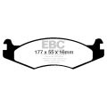 DP61785 Brake Pads GREENSTUFF EBC Brakes for AM GENERAL H1