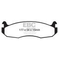 DP71786 Brake Pads GREENSTUFF EBC Brakes for AM GENERAL H1