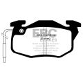 DP2545/4 Bremsbeläge GREENSTUFF EBC Brakes für Citroen AX ZX ZX Estate Peugeot 106 306 AX GT AX GTi