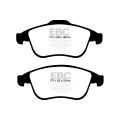 DP42071R Brake Pads YELLOWSTUFF EBC Brakes for Renault Grand Scenic Mk3 Laguna 3 Laguna 3 Coupe Latitude Scenic 3rd Gen Talisman Talisman Grandtour Laguna 3 GT Laguna 3 Coupe GT