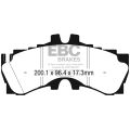 DP42323R Brake Pads YELLOWSTUFF EBC Brakes for Lexus LC500 LC500h LS500h XF50 Lexus LC500 LC500h LS500h XF50 F-Sport