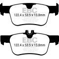 DP42402R Brake Pads YELLOWSTUFF EBC Brakes for Honda Honda Civic 10th Gen FK8 Type-R Civic 11th Gen  FL5 Type-R Civic Type-R