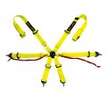 DriftShop 6 Point Harness Fluo Yellow FIA Approved 8853