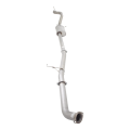 Exhaust system XForce for Toyota Hilux 2015- 2.8L Turbo Diesel stainless steel