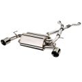 Exhaust system XForce for Nissan 370Z 2009- Z34 stainless steel