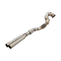 Downpipe with High-Flow Catalytic Converter XForce 100CPSI for Audi RS3 2017- 8V HATCH