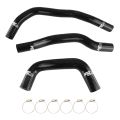 Silicone Coolant Radiator Hose Kit FMIC.EU for Mazda Mazdaspeed 6 MZR GS GT 2.0L 2.3L 2002-2008 - Black