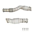 Downpipe FMIC.Pro für BMW M2 M3 M4 G20 G80 S58 B30 2020+ Katalysator mit Hitzeschild