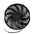 Prägegebläse Motorsportlüfter Kühlerlüfter Motorlüfter FMIC.Pro 12” SUPER SLIM 130W 