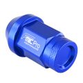 Aluminium-Radmutter FMIC.Pro M12x1,25 Blau 1 Stück, konisch