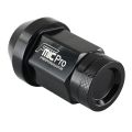 Aluminium-Radmutter FMIC.Pro M12x1,25 Schwarz 1 Stück, konisch