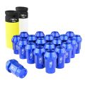 Aluminium wheel nuts FMIC.Pro M12x1.5 Blue 20 pcs. tapered 