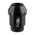 Forged aluminum wheel nut FMIC.Pro M12x1.25 Black 1 pc. conical through-hole 7075-T6 