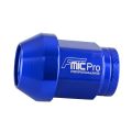 Forged aluminum wheel nut FMIC.Pro M12x1.25 Blue 1 pc. conical through-hole 7075-T6 