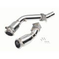 Downpipe FMIC.Pro für BMW F80 M3 S55 USA mit 200CPSI Rennsportkatalysator