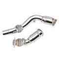 Downpipe FMIC.Pro für BMW F80 M3 S55 USA mit 200CPSI Rennsportkatalysator