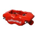 Wilwood 120-14932 Forged Dynalite Internal Universal Lug Mount Caliper 4 Pistons Red