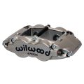 Wilwood 120-13266 Forged Superlite Radialer Bremssattel Links 4 Kolben Nickel