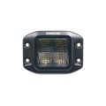 LED Arbeitsleuchte Purelux Black Flush Mount Square 12cm 40W Weitstrahl