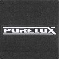Purelux Aufkleber Weißes Logo 120 x 18 mm